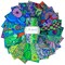 Kaffe Fassett 6" Strip Roll (Dessert Roll) in 2024 Cool by Kaffe Fassett Collective for Free Spirit (FB4DSGP.AUG24COOL)